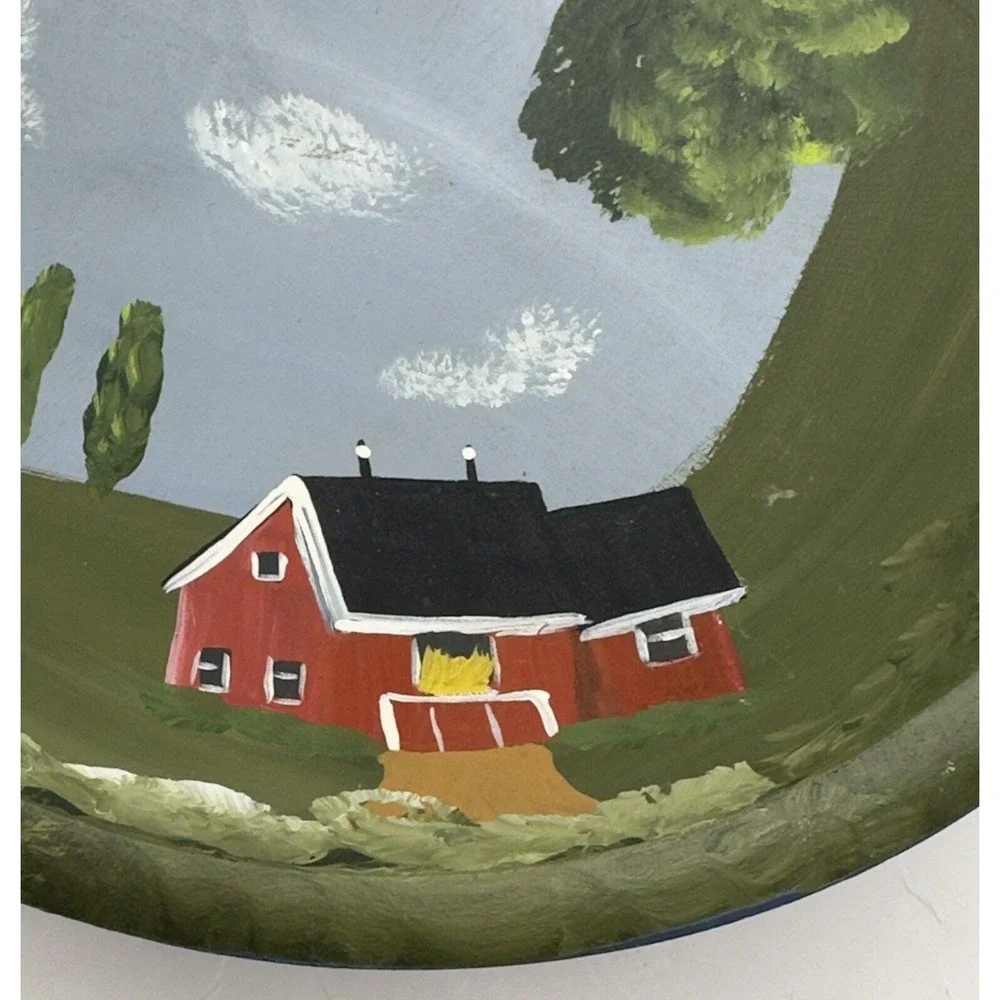 Weston Bowl‎ Mill Handpainted 8